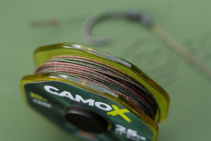 Upredenica RidgeMonkey Connexion CamoX Coated Hooklink 35lb 20m