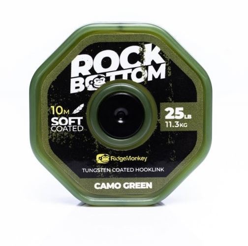 Upredenica RidgeMonkey RM-Tec Rock Bottom Tungsten Coated Soft 25lb 10m