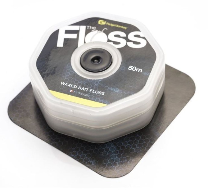 Upredenica RidgeMonkey The Floss Waxed Bait Floss 50m