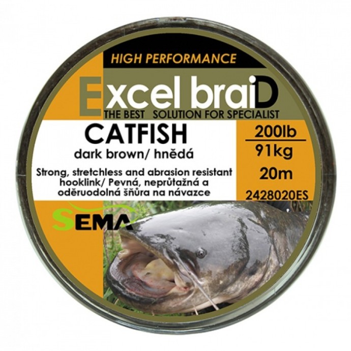 Upredenica Sema Catfish Smeđa 20m