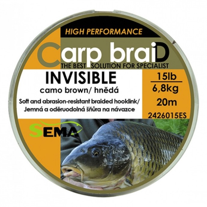 Upredenica Sema Invisible smeđa 20m