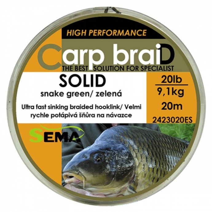 Upredenica Sema Solid Zelena 10m