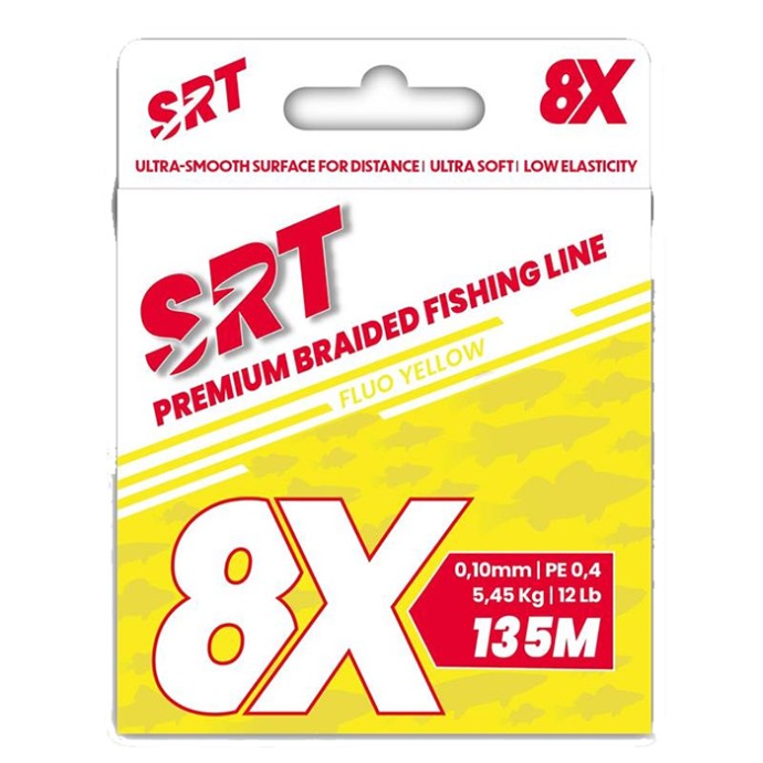 Upredenica Sert 8X SRT Fluo Yellow 135m
