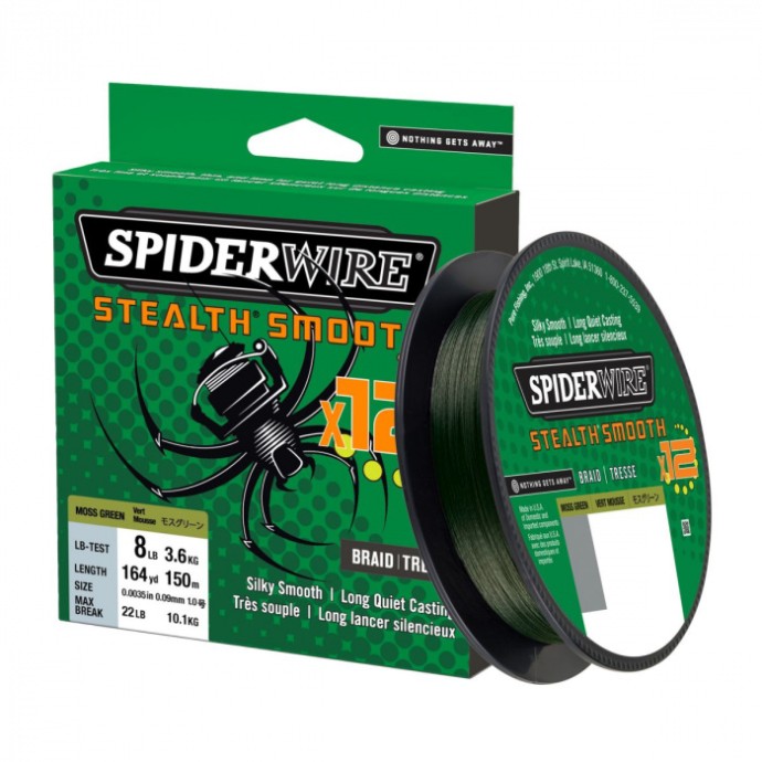 Upredenica Spiderwire Stealth Smooth12 Moss Green 150m
