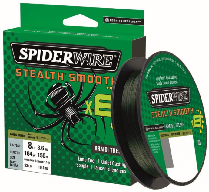 Upredenica Spiderwire Stealth Smooth8 Zelená