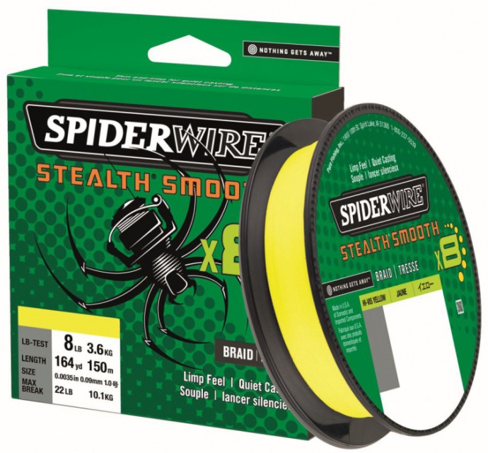Upredenica Spiderwire Stealth Smooth8 Žuta