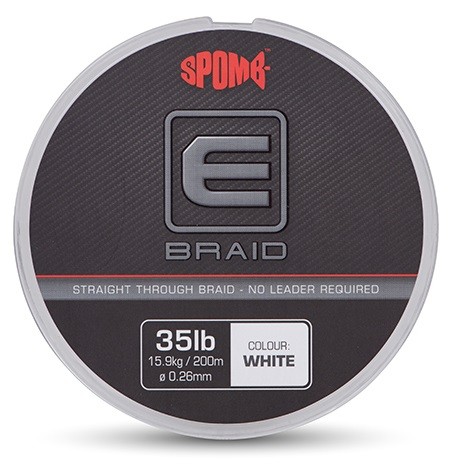 Upredenica Spomb Spomb E Braid 0.26mm 35lb 200m White