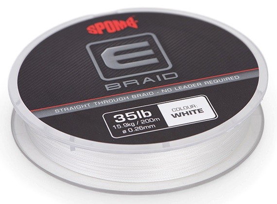 Upredenica Spomb Spomb E Braid 0.26mm 35lb 200m White