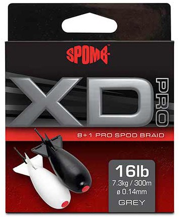 Upredenica Spomb XD Pro Braid 300m 0,14mm 16lb