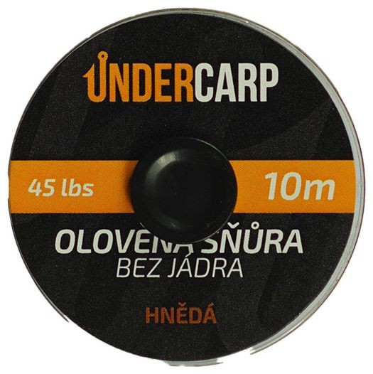 Upredenica UnderCarp Unleaded Leader 10m 45lb Smeđa