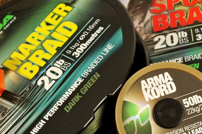 Upredenica za markiranje Korda Marker Braid 20lb 300m 0,16mm Tamno Zelena