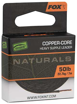 Upredenica za predveze Fox Edges Naturals Copper-Core 7m 50lb
