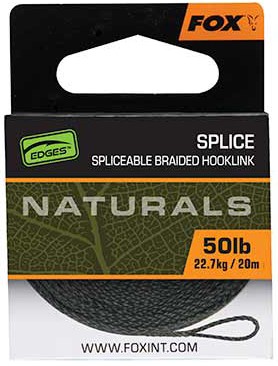 Upredenica za predveze Fox Edges Naturals Splice Hooklength 20m 50lb