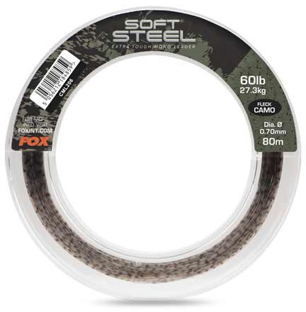 Upredenica za predveze Fox Soft Steel Fleck Camo Leader