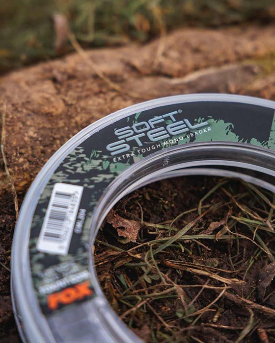 Upredenica za predveze Fox Soft Steel Fleck Camo Leader