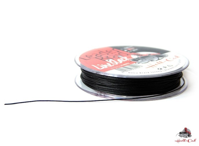 Upredenica za predveze Hell-Cat Leader Braid Line Black 20m