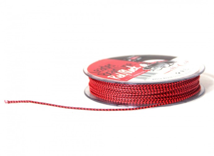 Upredenica za predveze Hell-Cat Leader Braid Line Red/Black 20m