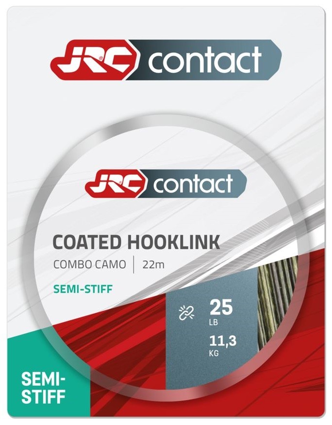 Upredenica za predveze JRC Coated Hooklink Combo Camo 22m