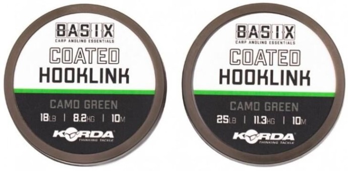 Upredenica za predveze Korda Basix Coated Hooklink 10m