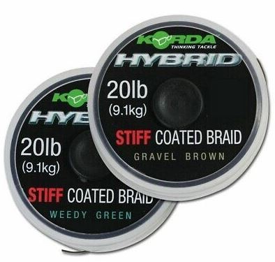 Upredenica za predveze Korda Hybrid Stiff Coated 20lb 15m