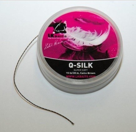Upredenica za predveze LK Baits Q-SILK 15lb 20m