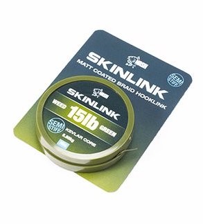 Upredenica za predveze Nash Skinlink Semi Stiff Weed 10m