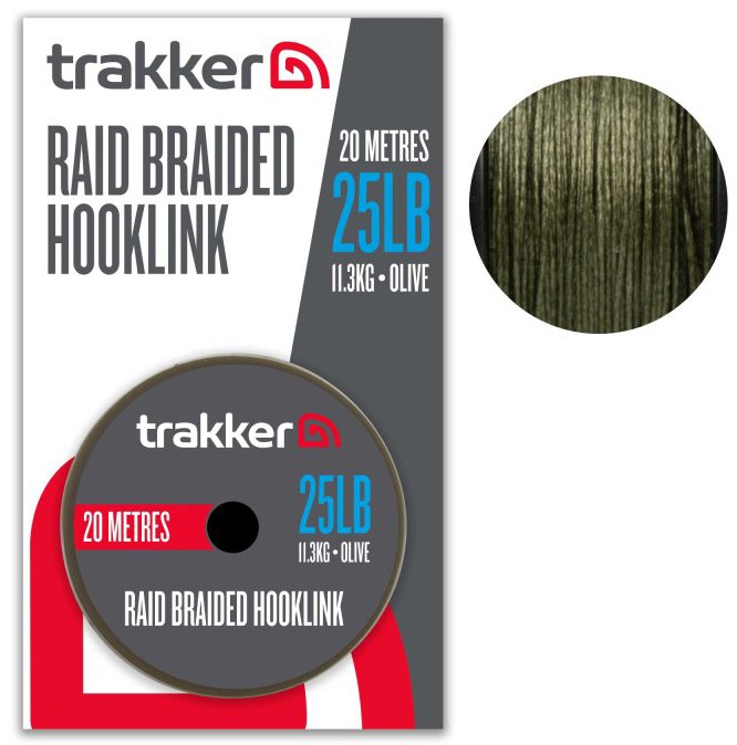Upredenica za predveze Trakker Raid Braided Hooklink 20m