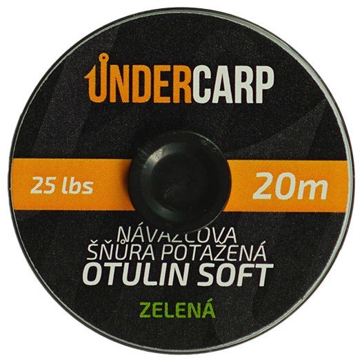 Upredenica za predveze UnderCarp Otulin Soft 20m 25lb Zelena