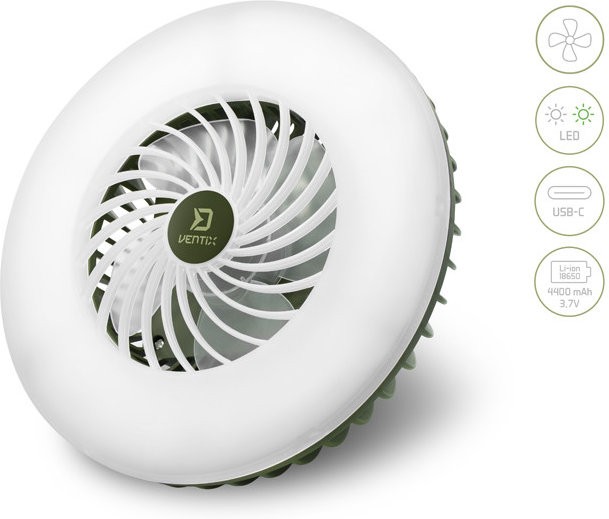Ventilator sa Svjetlom Delphin Ventix