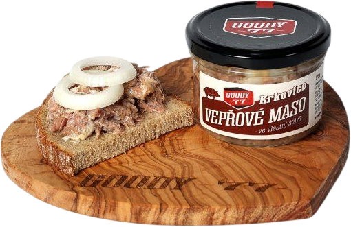 Vepřovo u vlastitom soku GOODY 77 Krkovica 170g