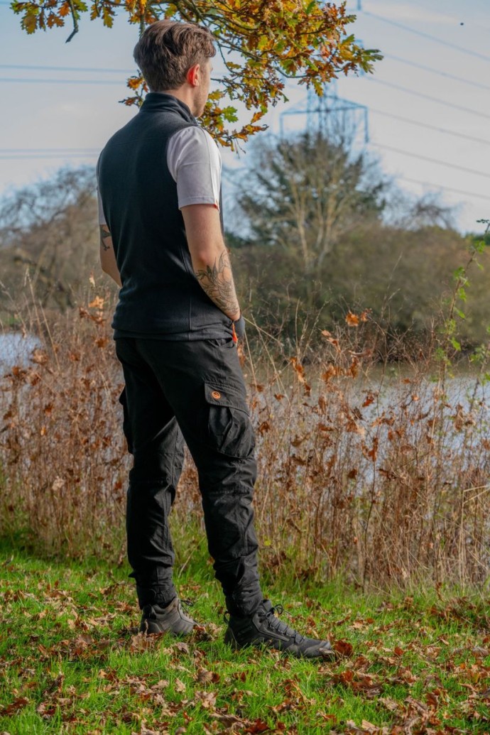 Vesta Guru Fleece Gilet Black