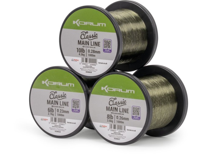 Vlasec Korum Classic Main Line 1000m