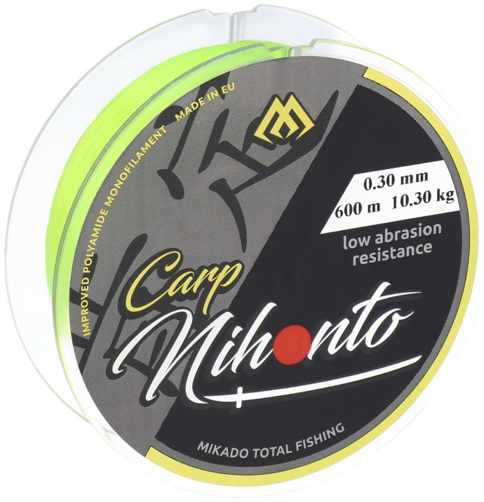 Vlasec Mikado Nihonto Carp Fluo Žuta 600m