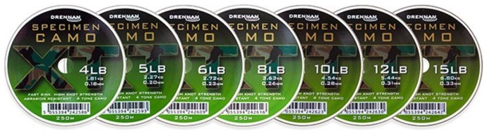 Vlasic Drennan Specimen Camo XT 100m