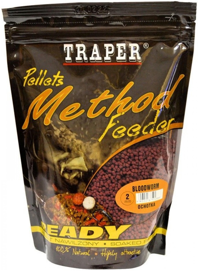 Vlažne Pelete Traper Pellets Method Feeder Ready 2mm 500gr