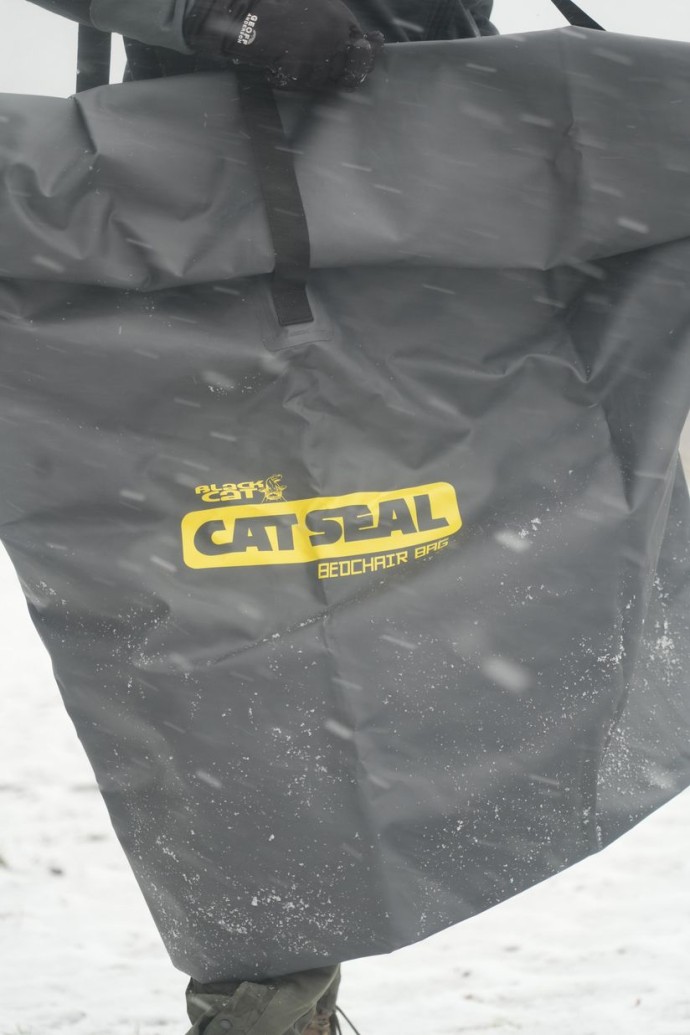 Vodootporna torba za ležaljku Black Cat Cat Seal WP Bed Chair Bag