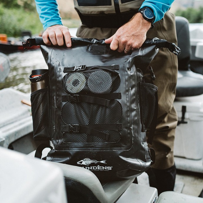 Vodootporni ruksak Grundéns Rumrunner 30L Backpack - Black Vel. O/S