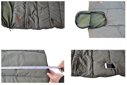 Vreća za spavanje Zfish Sleeping Bag Royal 5 Season + Torba