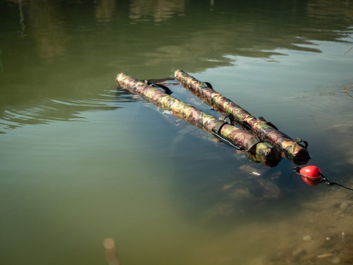 Vreća za vaganje Giants Fishing Weigh Sling Floating Luxury Camo XL