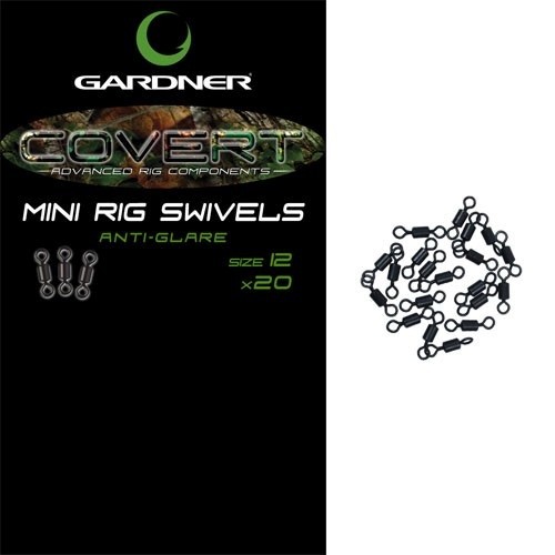 Vrtilica Gardner Covert Mini Rig Swivels