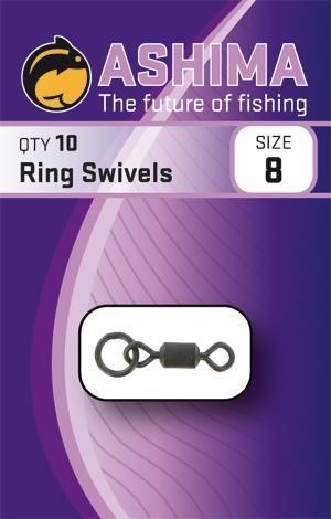Vrtilica s Prstenom Ashima Rig Swivel 10kom