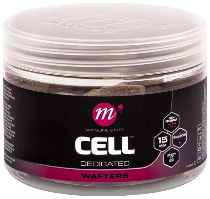 Vybalansirane Boilie Mainline Wafters 15mm 150ml