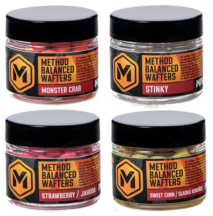 Vybalansirane Boilies Mivardi Balanced Wafters 8mm 20gr