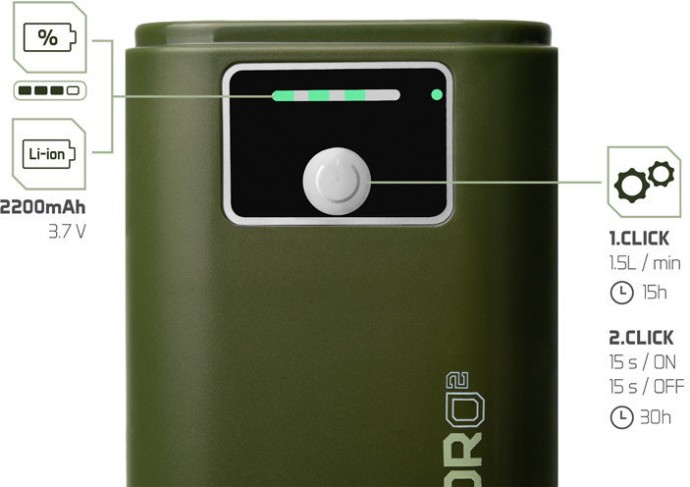 Vzduchování Delphin HydrO2