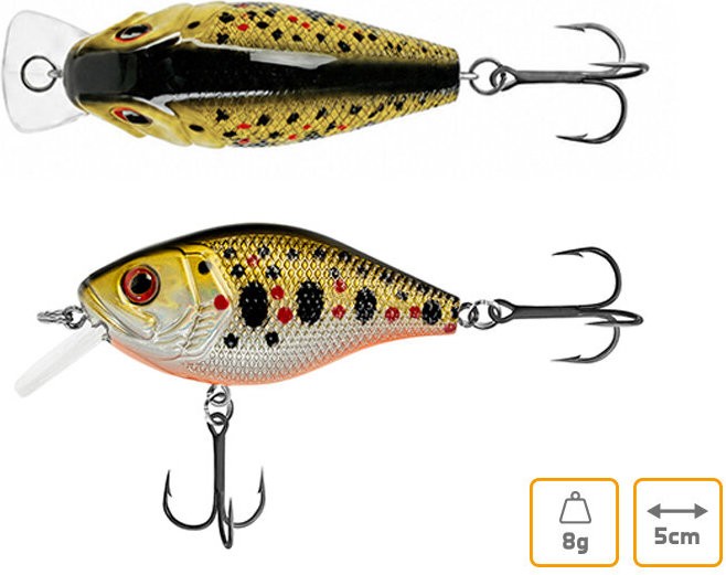 Wobler Delphin Wobby Crank SH 5cm 8gr