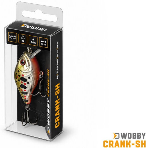 Wobler Delphin Wobby Crank SH 5cm 8gr