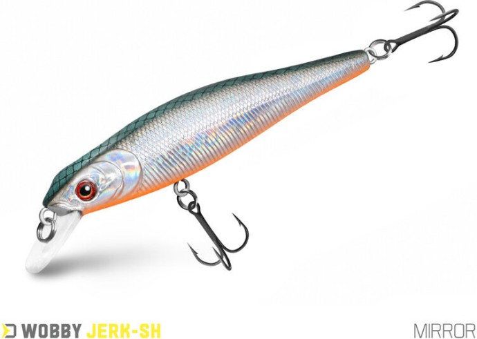 Wobler Delphin Wobby Jerk SH 8cm 6,5gr