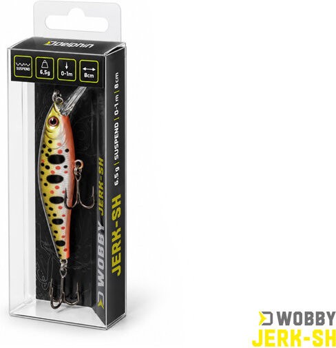 Wobler Delphin Wobby Jerk SH 8cm 6,5gr