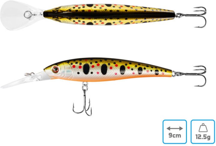 Wobler Delphin Wobby Jerk SH 9cm 12,5gr