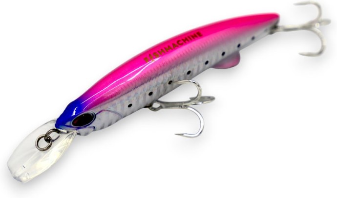 Wobler Fishmachine Glideflicker Ružičasta Potonuli 11cm 64gr